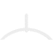 Ekena Millwork Archdale Architectural Grade PVC Gable Bracket, 72"W x 36"H x 2"D x 4"F, 12/12 Pitch GBP072X36X0204ARC00 - alternate 5